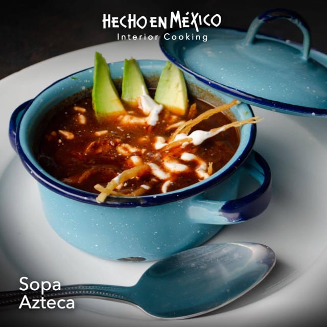 Sopa Azteca.
